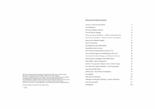 Inhaltsverzeichnis eines Buches